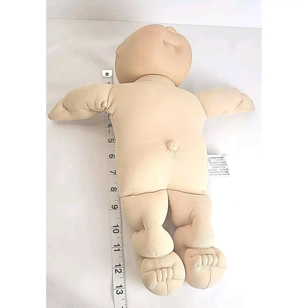Vintage Cabbage Patch Newborn Preemie Doll Green Eyes 1982